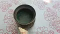 Посребрена чаша с крака, снимка 1