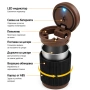 Автомобилен пепелник с LED осветление и капак, снимка 3
