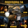 Мощен челник фенер за глава с къмпинг лампа Power Bank за лов рибилов, снимка 3