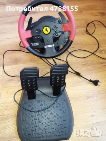 Волан и педали за Playstation-Thrustmaster T-150, снимка 4 - Аксесоари - 55599291