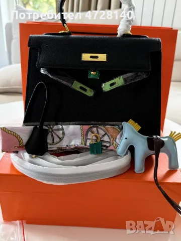Дамска чанта Hermes размер 27 см, снимка 2 - Чанти - 55602318