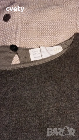 Рокличка Zara и подходяща топла жилетка за ръст 134 , снимка 4 - Детски рокли и поли - 54166728