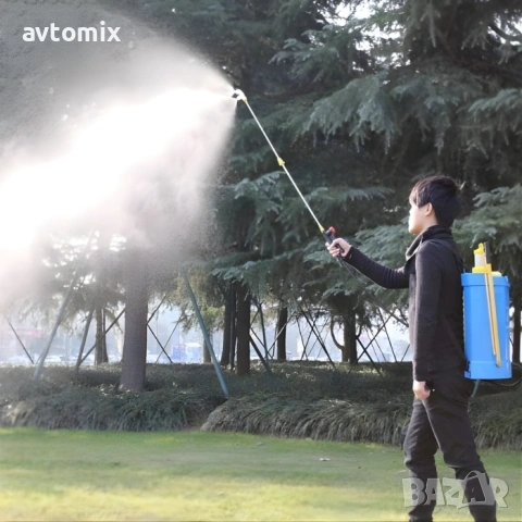 Електрическа пръскачка с батерия 220V 16л, снимка 5 - Аксесоари и консумативи - 54350167