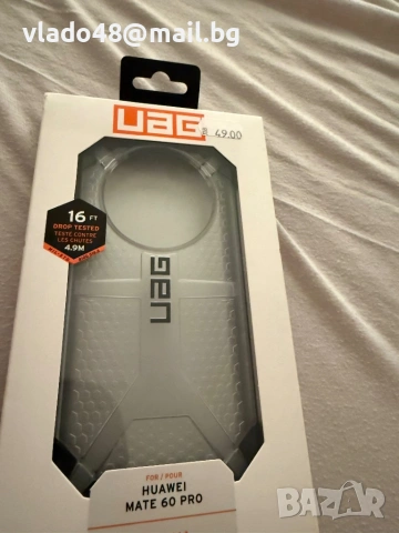 Висок клас кейс UAG за Huawei mate 60 pro, снимка 3 - Калъфи, кейсове - 54900428