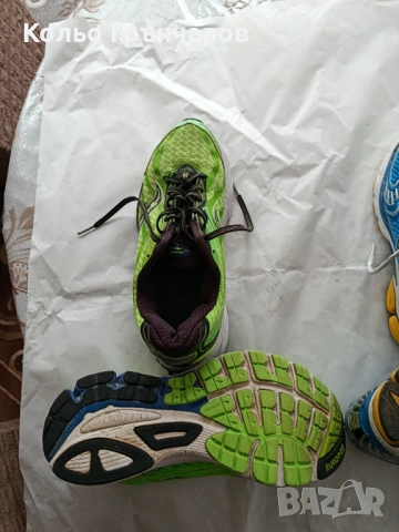 Маратонки за бягане SAUCONY и ASICS gel 28,5 см. , снимка 5 - Маратонки - 54664733