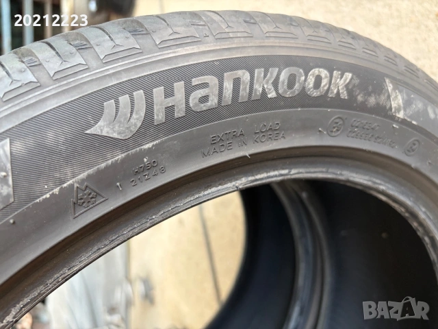 2 броя всесезонни гуми 245/45/19 Hankook, снимка 9 - Гуми и джанти - 54441524