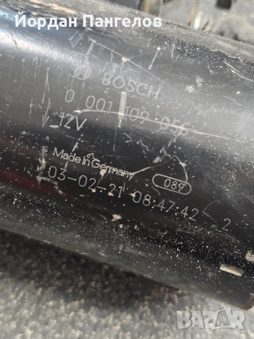 Стартер за Opel Zafira A 2.0DTI Bosch 0 001 109 055, снимка 5 - Части - 55159454
