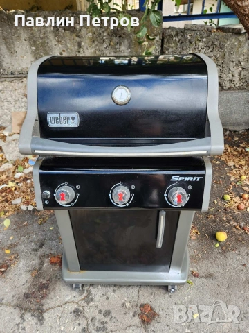 газово барбекю weber