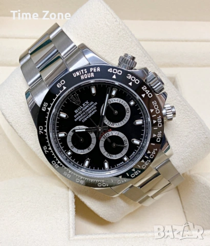 Rolex Cosmograph Daytona 40mm Steel Black Dial Ceramic Automatic Различни Варианти, снимка 3 - Мъжки - 54042509