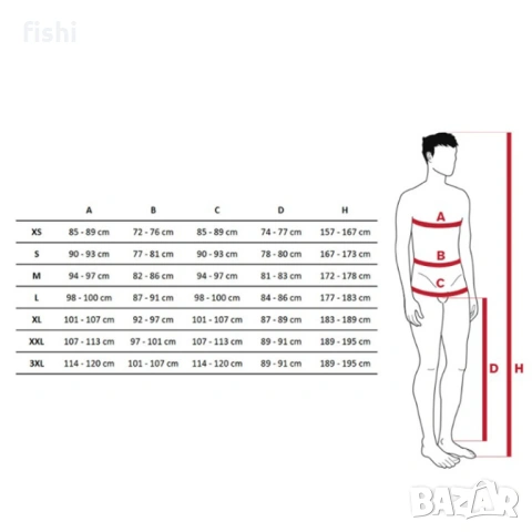 Водоустойчив гащеризон за риболов Shimano – #M, L, XL, снимка 2 - Спортни дрехи, екипи - 54031472