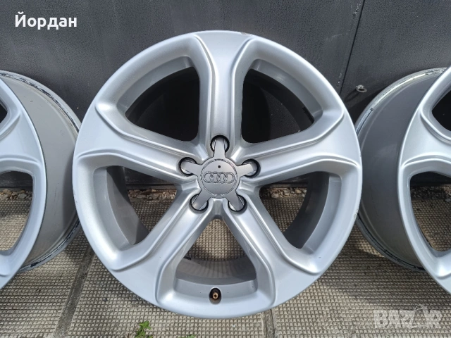 ОРИГИНАЛНИ джанти 17 ' цола 5x112 AUDI A4 A5 A6 / АУДИ VW 7,5J ET28, снимка 7 - Гуми и джанти - 54856639