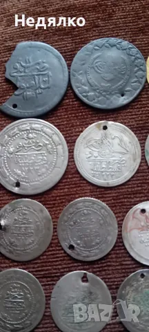 Колекция 32бр сребърни османски-турски монети , снимка 9 - Нумизматика и бонистика - 55639970