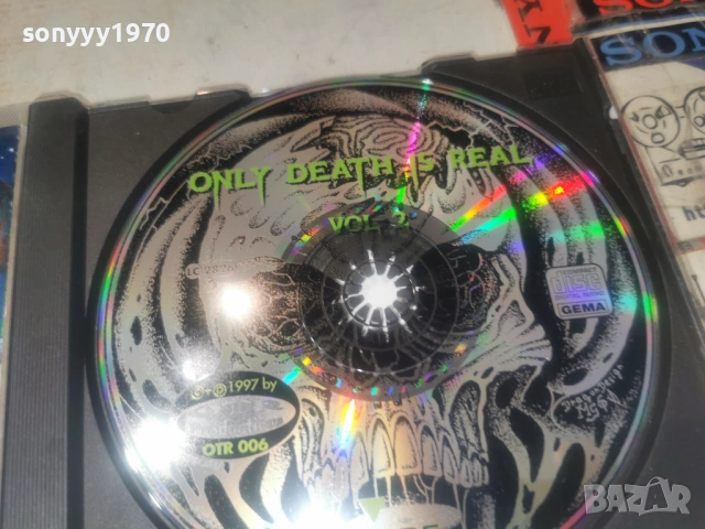 ONLY DEATH IS REAL CD 2 GERMANY 1206261444H2E6R, снимка 8 - CD дискове - 54882594