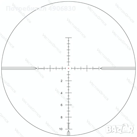 Оптика Vector Optics Taurus 3-18x50 FFP 30mm, снимка 4 - Оборудване и аксесоари за оръжия - 55527609