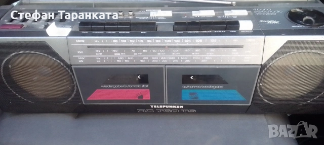 Радио касетофон Telefunken 