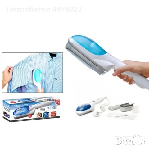 Стиймър за дрехи – Tobi, снимка 2 - Ютии - 55337827