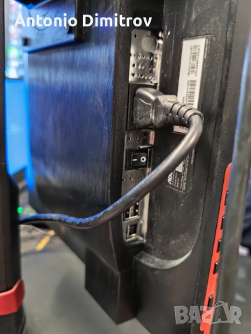 Геймърски монитор 24 инча 144hz AOC G2460PF 350 nit FreeSync Premium 1ms, снимка 5 - Монитори - 54120580