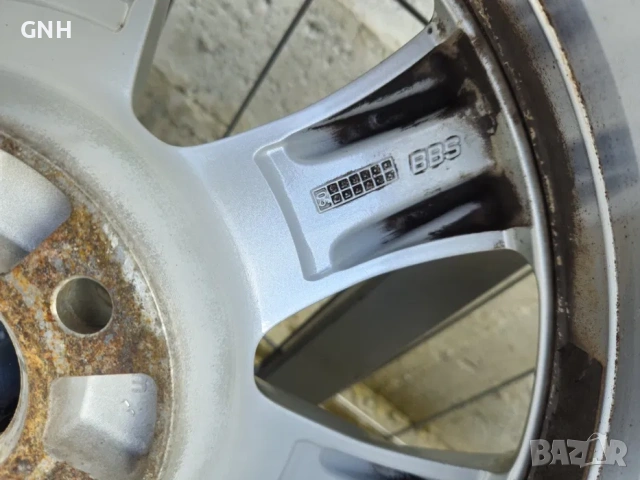 Джанти Bbs 17 цола, 5х112 , 7.5j , et47 , 225/45/17 , Vw , Audi Seat, снимка 10 - Гуми и джанти - 54576259