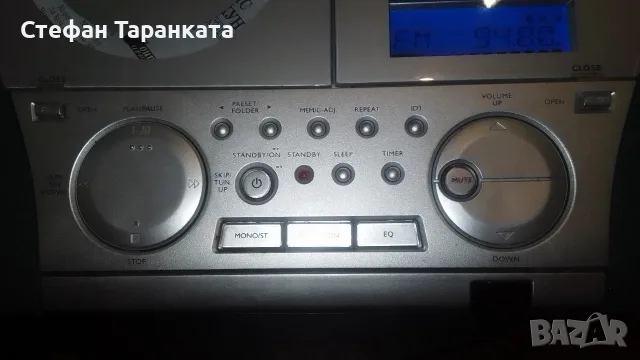 Радио касетофон CD player , снимка 4 - Радиокасетофони, транзистори - 55434655
