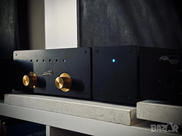 Лампов предусилвател с лампово захранване Tube preamplifier , снимка 2 - Ресийвъри, усилватели, смесителни пултове - 54195218