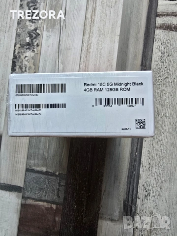 Xiaomi Redmi 15C 128GB 5G Midnight Black-ЧИСТО НОВ-НЕРАЗОПАКОВАН!, снимка 2 - Xiaomi - 54289806