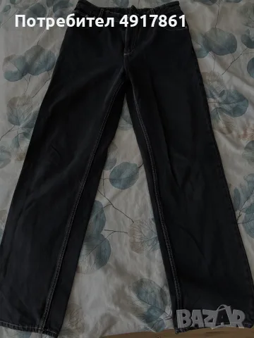дънки bershka wide, снимка 2 - Дънки - 55653852