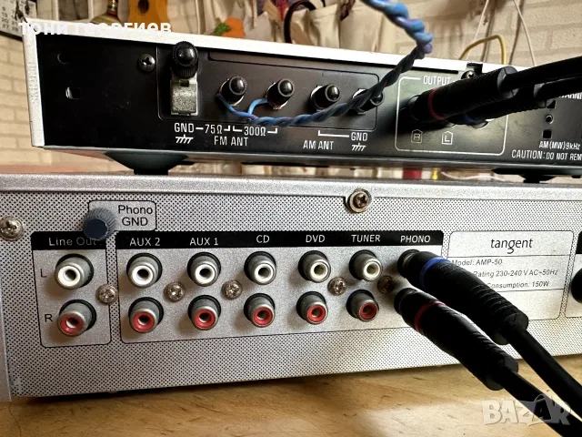 Усилвател TANGENT AMP 50 + стерео радио тунер, снимка 10 - Ресийвъри, усилватели, смесителни пултове - 55313426