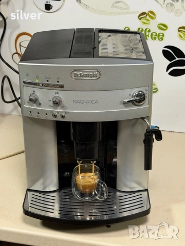 Кафемашина кафе автомат delonghi magnifica с гаранция, снимка 6 - Кафемашини - 54734287