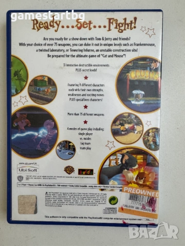  Tom and Jerry War of the Whiskers за PS2, снимка 2 - Игри за PlayStation - 54430310
