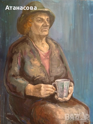 МАРИЯ ЙОВАНОВИЧ картина Портрет масло #4