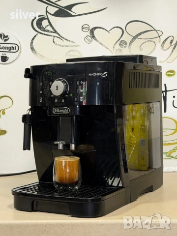 Кафемашина кафе автомат delonghi magnifica S с гаранция