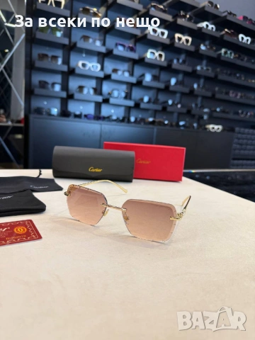 Cartier Слънчеви Очила С UV400 Картие С ПОДАРЪК🎁Калъф И Кутия - Различни Цветове Код SK1511