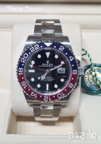 Rolex GMT-Master II 40mm 'Batgirl' Steel Ceramic Jubilee Automatic Различни Варианти, снимка 17 - Мъжки - 54073082