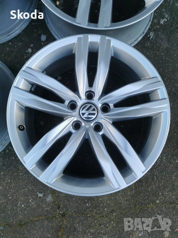 джанти vw golf 5x112 18 оргинални , снимка 6 - Гуми и джанти - 54019343