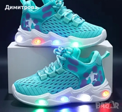 Чисто нови светещи маратонки летни 32 номер 