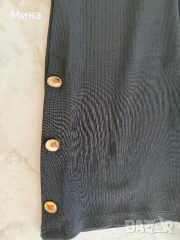 Черен панталон Zara, снимка 2 - Панталони - 54395505