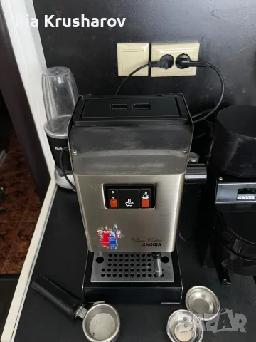 Кафемашина Gaggia Classic + кафемелачка Gaggia MDF, снимка 5 - Кафемашини - 55420653