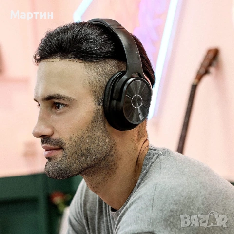 ZIHNIC Active Noise Cancelling Bluetooth слушалки – 40 часа батерия, Deep Bass, Bluetooth 5.0, снимка 2 - Bluetooth слушалки - 54730958