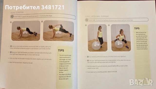 The Exercise Ball Bible, снимка 6 - Здраве, медицина и спорт - 55065720