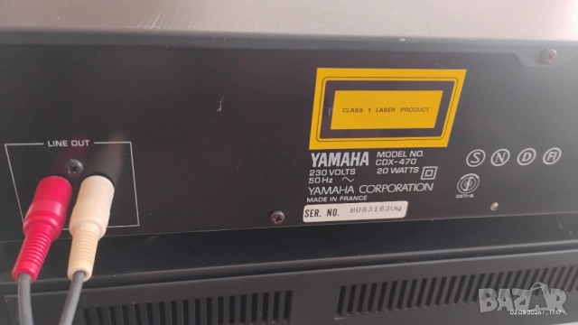 Yamaha CDX-470, снимка 6 - Други - 54399595