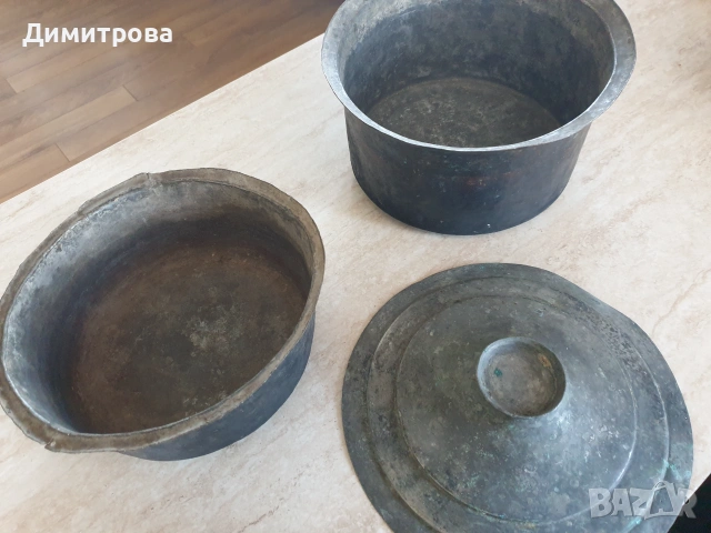 Продавам стари 100-годишни медни съдове