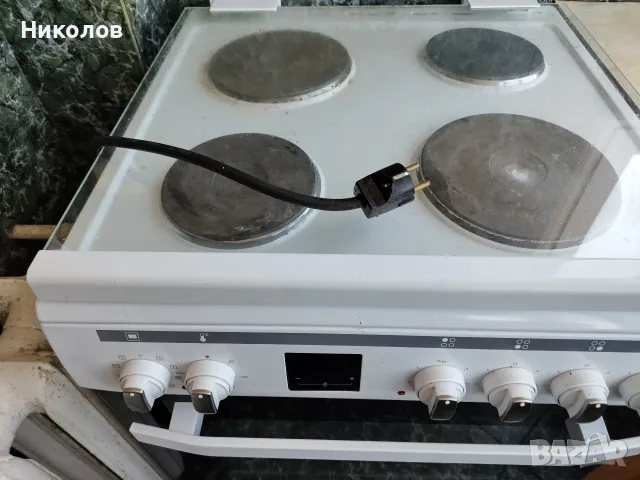 Печка 4 котлона "FINLUX" "75€" 10 мес. ползвана!+Безплатна Доставка!, снимка 2 - Печки, фурни - 55448496