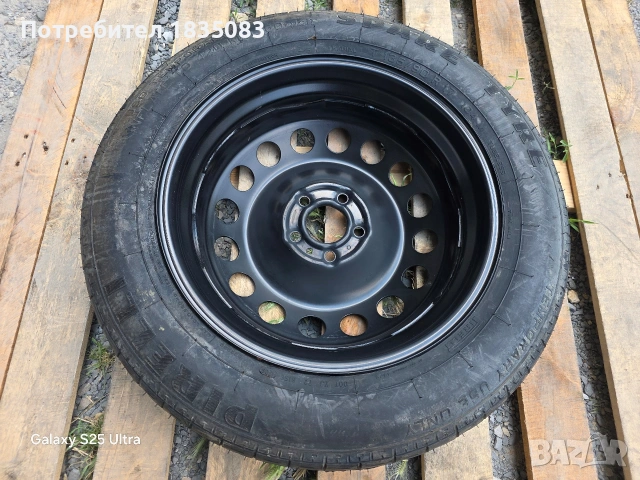 Резервна гума/патерица 17ка 5х108 Volvo, Ford, Jaguar, снимка 2 - Гуми и джанти - 55169404