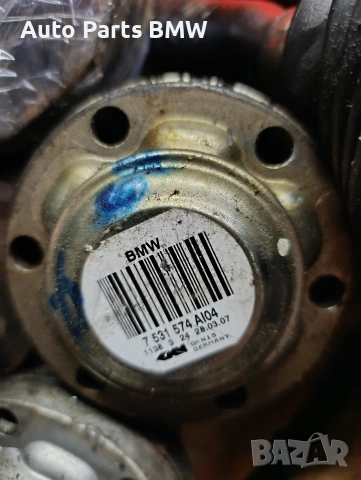 Полуоска BMW E60 E61 E63 E64 520d 523i 525i 528i 530i 630i Полуоски с каре БМВ Е60 Е61, снимка 5 - Части - 43563310