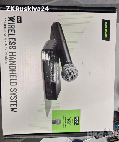 Микрофон Shure BLX24E/PG58