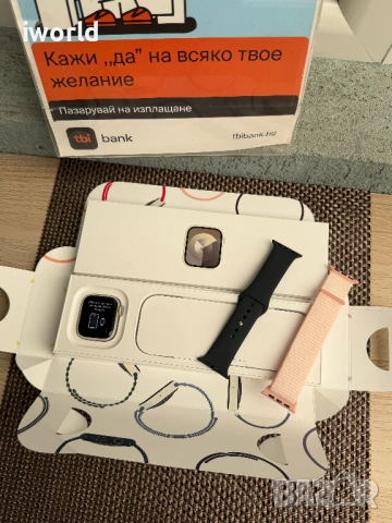 КАТО НОВ❗️APPLE WATCH 9 41mm❗️Лизинг от 10€/мес ❗️Starlight Al GPS , снимка 3 - Смарт часовници - 54709349