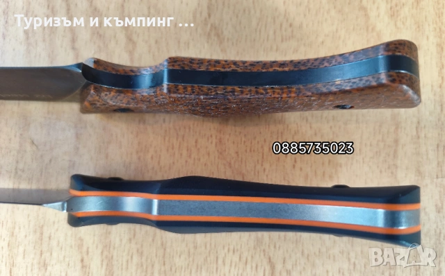 Ловен нож /ръчна изработка и стомана D2 / - модел 2, снимка 15 - Ножове - 46232659