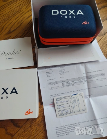 Doxa Sub 200t, пълен комплект, нов, бартер, снимка 10 - Мъжки - 55072446