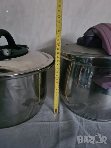 Качествени тенджери под налягане Cook's Essentials и Schafer за ИНДУКЦИЯ и всички котлони, снимка 2 - Съдове за готвене - 54963302