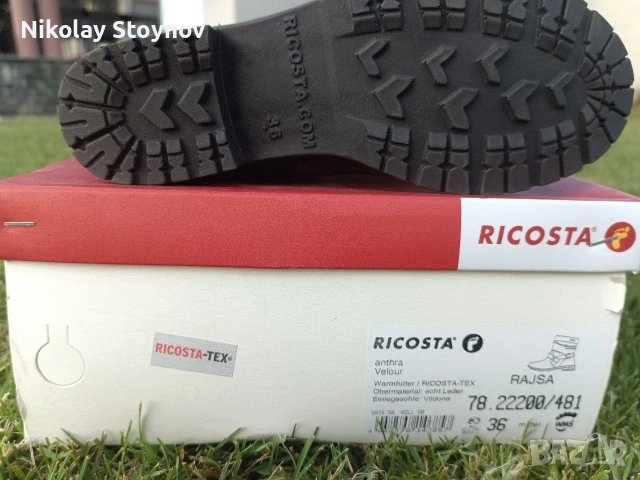 Ricosta Рикоста 100% оригинални чисто нови , снимка 4 - Дамски боти - 55003206